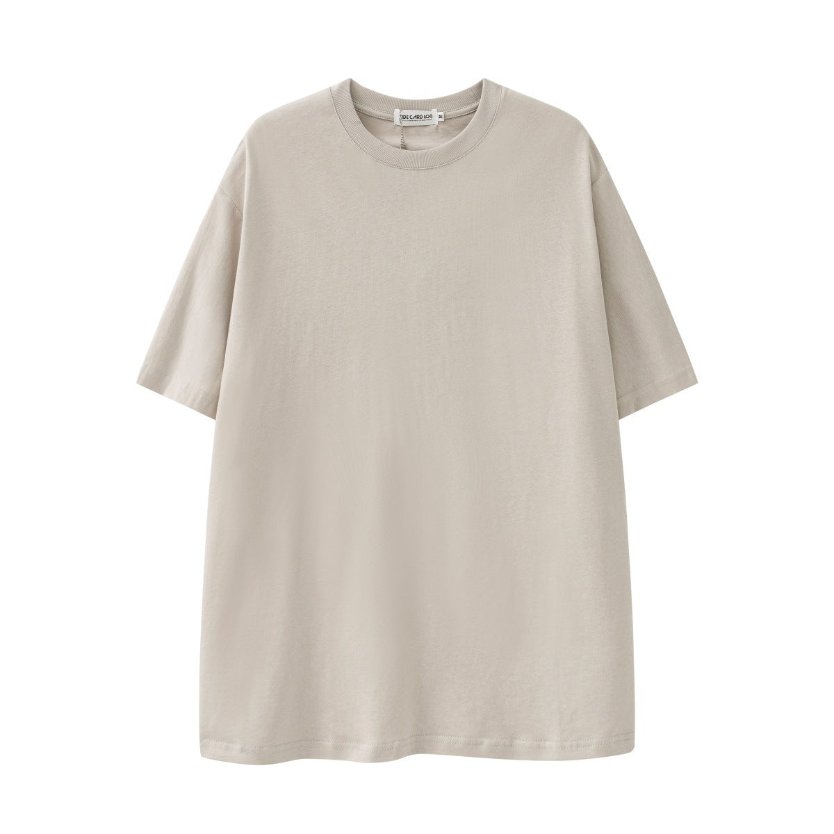 Heavy Men's Cotton Brand High Street Short Sleeve Loose T-shirt